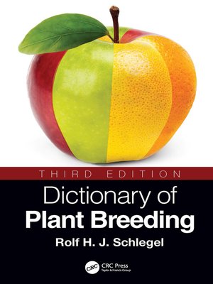 cover image of Dictionary of Plant Breeding